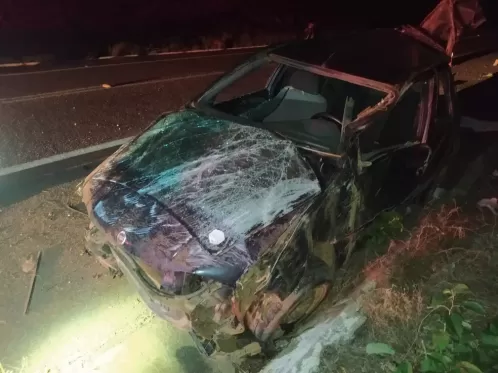 Motorista de carro morre em acidente na BR-407 em Afrânio
