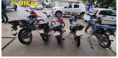 Quadrilha especializada em roubo de moto é presa na zona rural de Barra de Guabiraba