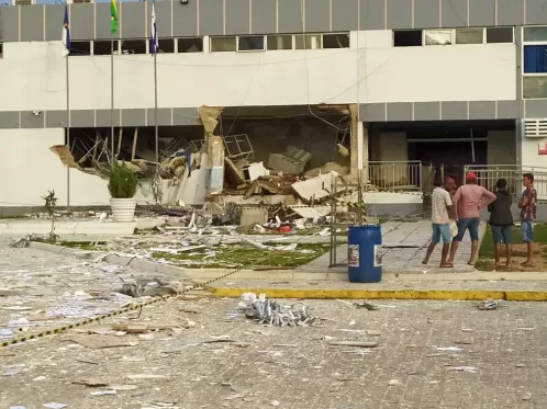 Grupo é detido suspeito de participar de explosão da Caixa Econômica Federal em Betânia