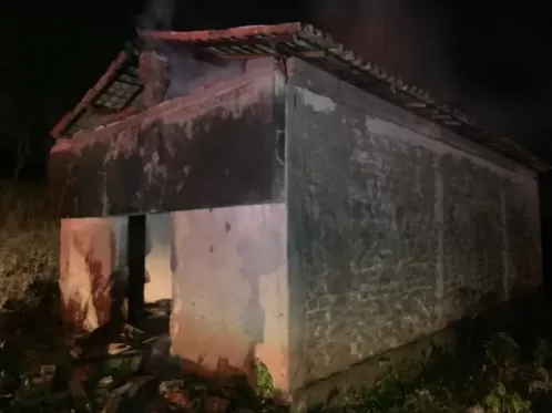 Incêndio em galpão de fogos de artifício é registrado em Limoeiro