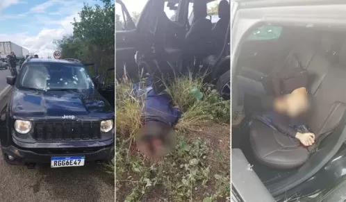 BR-232: Dois criminosos morrem após trocarem tiros com a Polícia Militar