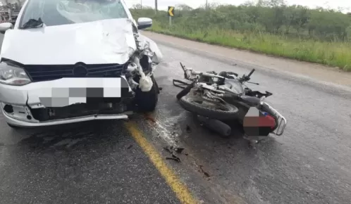 Condutor de moto morre em acidente na rodovia BR-423
