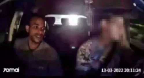 Preso assaltante filmado roubado motorista de aplicativo