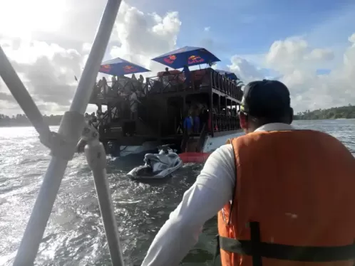 Apreensão de embarcação sem registro é feito durante festa pré-Réveillon em Tamandaré