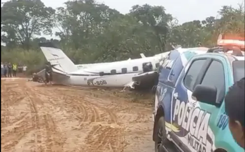 Queda de avião de pequeno porte deixa 14 mortos no Amazonas