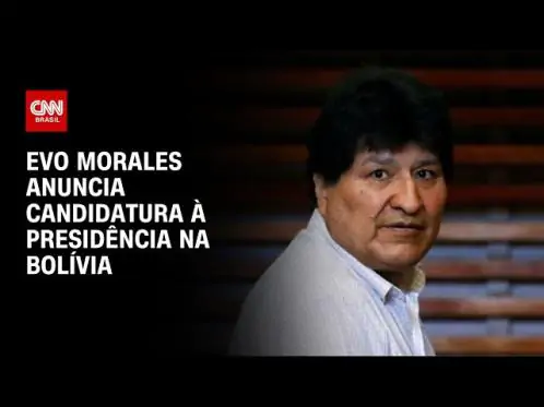 Evo Morales anuncia candidatura à Presidência da Bolívia em 2025