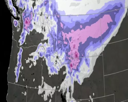 Primeira nevasca da temporada de neve gera alerta no noroeste e norte dos EUA