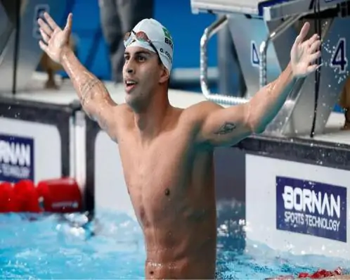Com ouro nos 1500m nado livre, natação conquista mais quatro medalhas no Pan