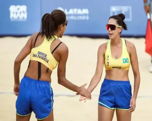 Duda e Ana Patrícia garantem vaga na final do vôlei de praia nos Jogos Pan-Americanos