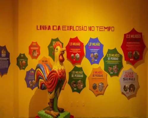 Galo da Madrugada é reverenciado em exposição temporária no Paço do Frevo, Bairro do Recife