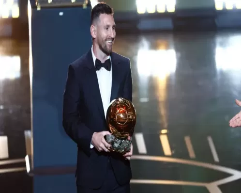 Messi ganha pela oitava vez a Bola de Ouro 2023