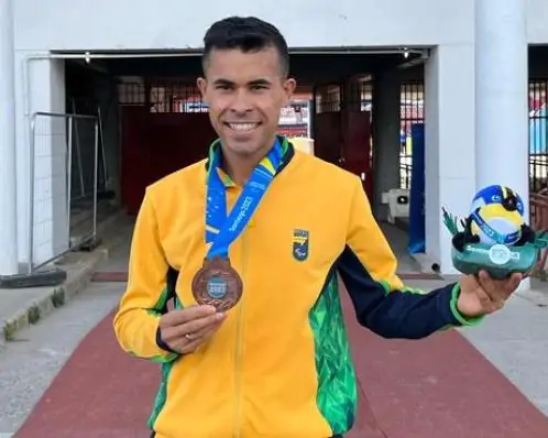Paratleta da APA, Sivaldo Santos conquista medalha de bronze nos Jogos Parapan-Americanos