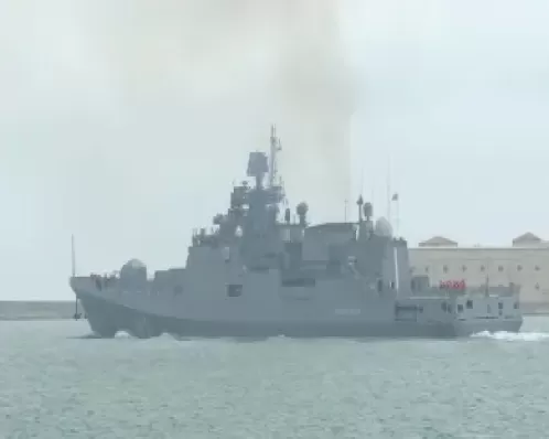Ucrânia diz ter destruído outro navio de guerra da Rússia no Mar Negro