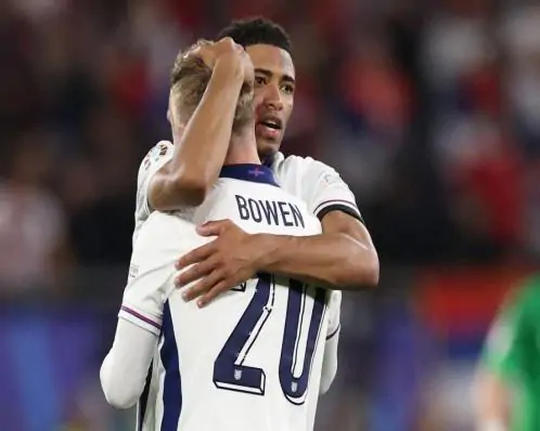 Sérvia x Inglaterra: Bellingham dá vitória aos ingleses em estreia na Eurocopa