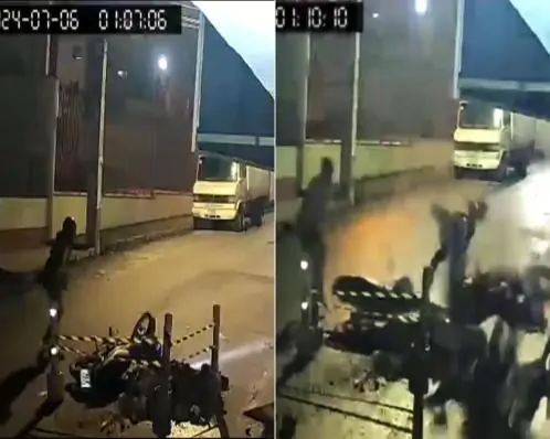 Homem cai de moto e três minutos depois é atropelado por outra moto em Caruaru