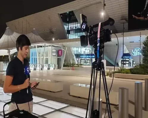 Repórter da EBC sofre assédio durante a cobertura dos Jogos de Paris