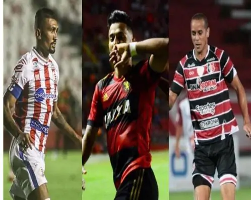 Nacional de Patos anuncia trio Kieza, Rogério e Derley, velhos conhecidos do futebol