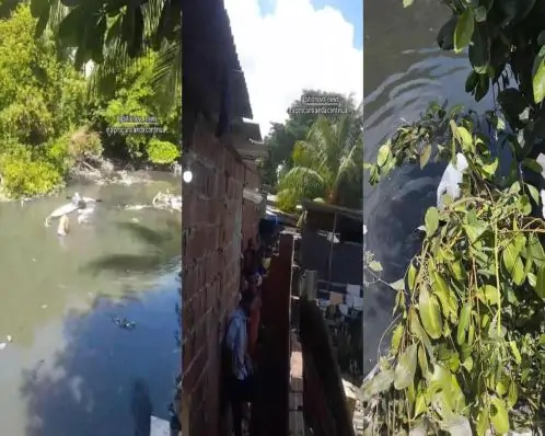 Bombeiros procuram criança que teria desaparecido após entrar em canal de Olinda -PE