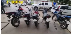 Quadrilha especializada em roubo de moto é presa na zona rural de Barra de Guabiraba