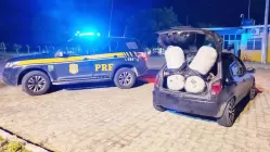 Casal é preso transportando 41,2 kg de maconha em Belém do São Francisco