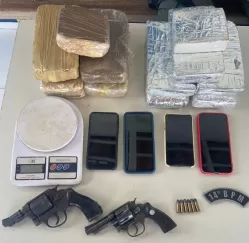 Homem é preso por tráfico de entorpecentes e posse ilegal de armas em Betânia