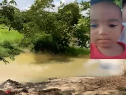 Bebê de um ano morre afogado em rio na zona rural de Gameleira