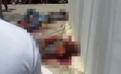 Homem mata mulher e esfaqueia próprio pescoço para tentar se matar