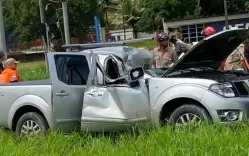 Poste cai e mata motorista de caminhonete