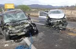 Homem morre e duas mulheres ficaram feridas em acidente na BR-424