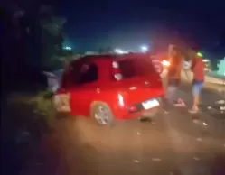 Colisão entre carro e caminhão na BR-232 resulta na morte de idosa
