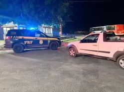 PRF detém dupla com arma e caminhonete roubada logo após assalto em São Caitano