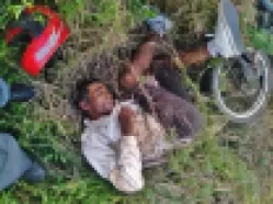 Pedreiro morre em acidente de moto após sair de casa para assistir partida de futebol