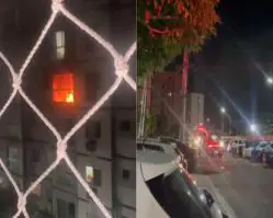Jaboatão dos Guararapes: Incêndio atinge apartamento em Candeias